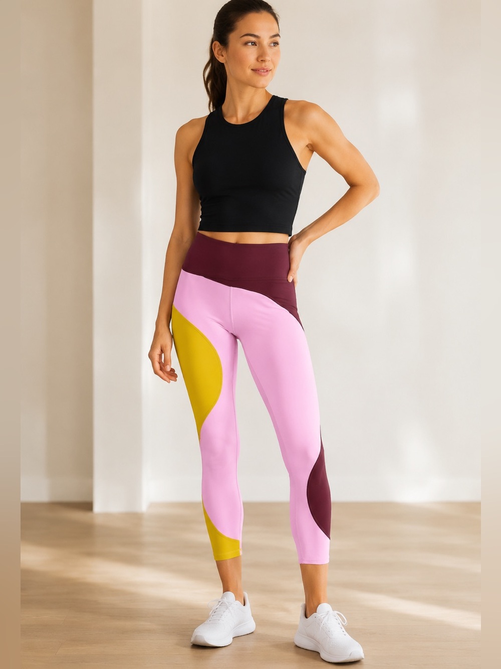 lululemon x Roksanda Inner Expanse Tight 25” Colorblock Size 6